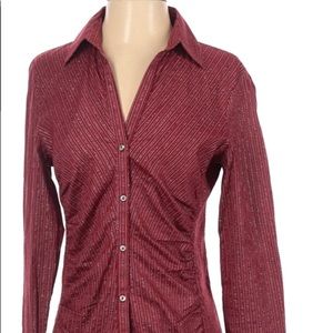 Express Design Studio Button Down Blouse